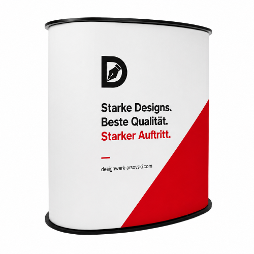 Messetheke OVAL von Designwerk Arsovski